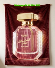 victorias secret bombshell soiree perfume flannel sofa throw blanket V217